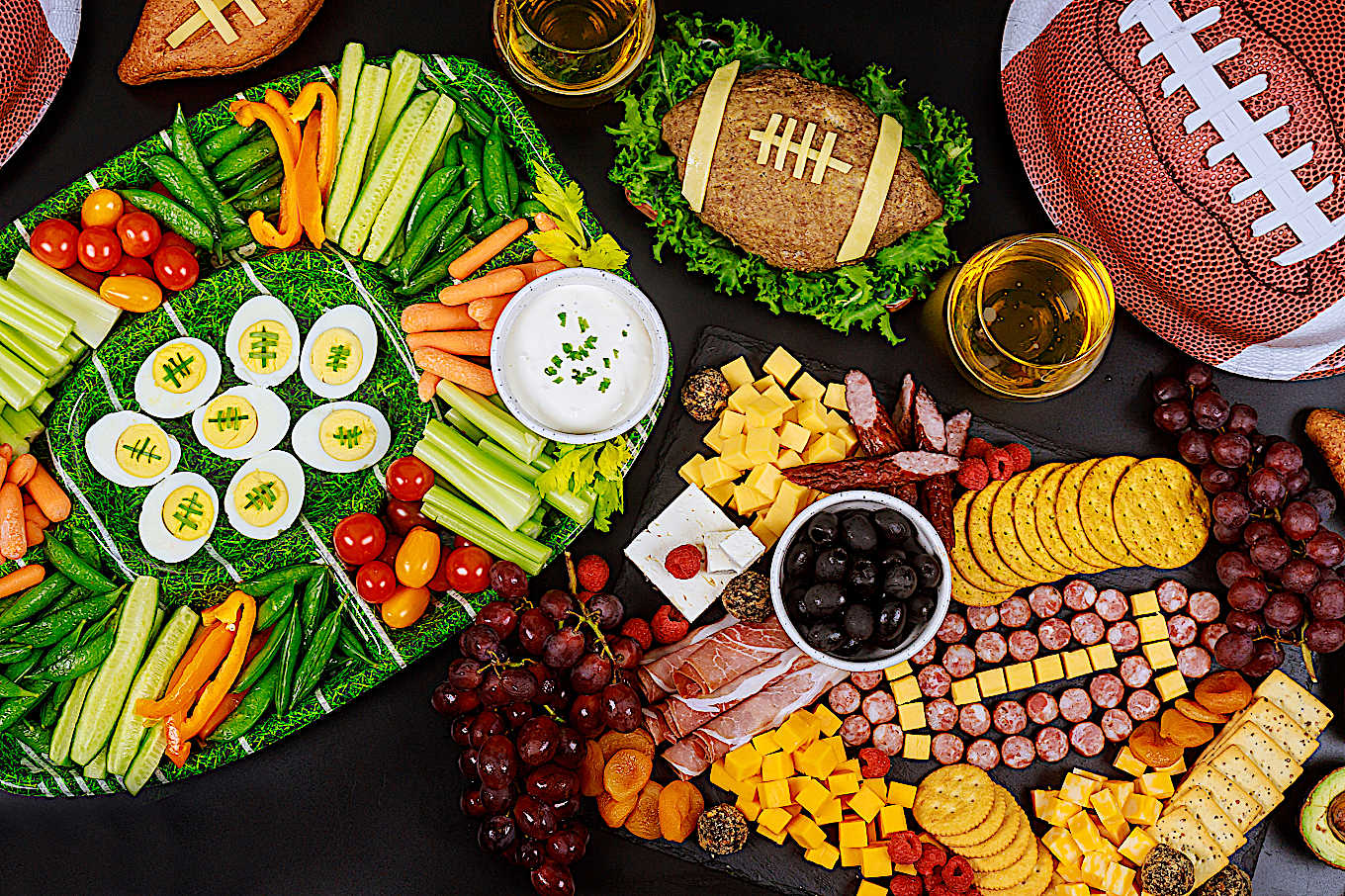 Healthy game-day snacks
